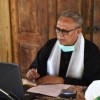Bupati Kuningan saat melakukan perbincangan secaravirtual dengan Duber RI di Jepang.